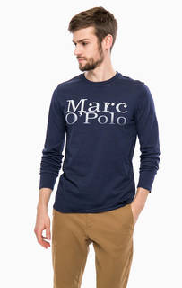 Синяя футболка с длинными рукавами Marc Opolo