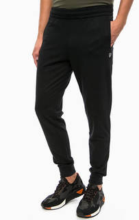 Брюки из хлопка на резинке EA7