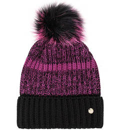 Вязаная шапка с помпоном Armani Jeans