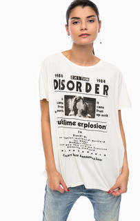 Хлопковая футболка оверсайз Diesel