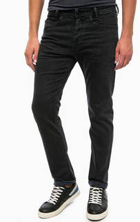 Зауженные джинсы с заломами Diesel