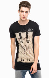 Хлопковая футболка с круглым вырезом Religion