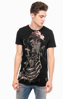 Хлопковая футболка с круглым вырезом Religion