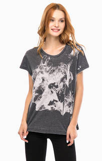 Серая футболка с короткими рукавами Religion