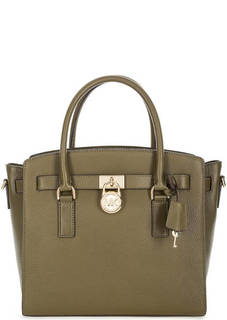 Сумка на молнии с короткими ручками Michael Michael Kors