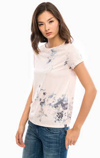 Футболка с короткими рукавами и принтом Mavi