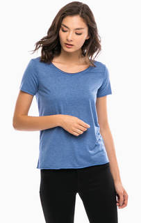 Однотонная футболка с круглым вырезом Mavi