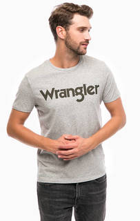 Хлопковая футболка с короткими рукавами Wrangler
