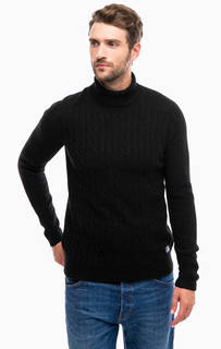 Черная шерстяная водолазка Wrangler