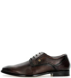 Коричневые классические туфли из натуральной кожи S.Oliver