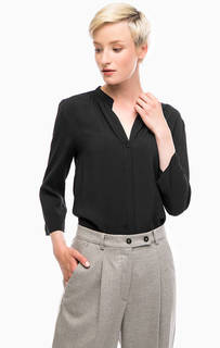 Черная блуза на пуговицах Marc Opolo
