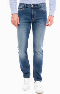Синие джинсы с пятью карманами Calvin Klein Jeans