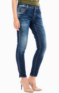 Зауженные джинсы с заломами Replay