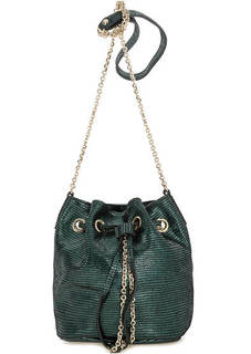 Маленькая кожаная сумка-торба Gianni Chiarini