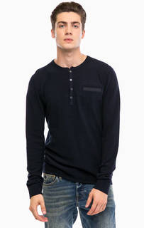 Хлопковый джемпер с карманом Scotch&Soda