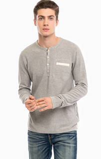 Хлопковый джемпер с карманом Scotch&Soda