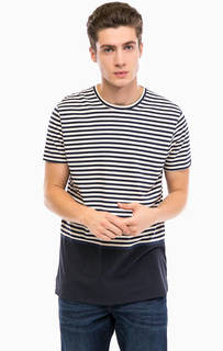 Хлопковая футболка в полоску Scotch&Soda