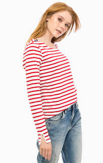 Футболка с длинными рукавами в полоску Scotch&Soda