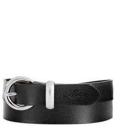 Кожаный ремень с круглой пряжкой Levis®