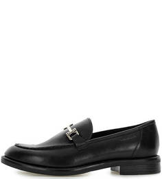 Черные лоферы из натуральной кожи Vagabond