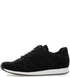 Черные кроссовки из нубука Vagabond