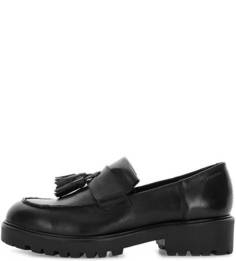 Черные лоферы из натуральной кожи Vagabond