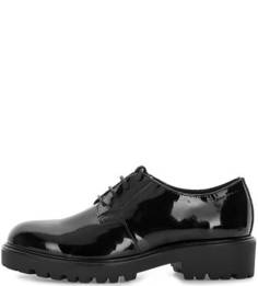 Черные полуботинки из лаковой кожи Vagabond