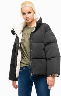 Объемная куртка с высоким воротом Pepe Jeans