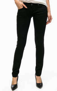 Черные джинсы скинни с низкой посадкой Mustang