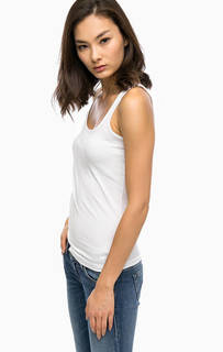 Базовая белая майка Mustang