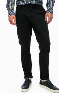 Черные брюки чиносы из хлопка Mustang