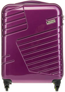 Фиолетовый чемодан на колесах Verage
