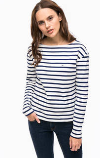 Футболка из плотного трикотажа в полоску Hilfiger Denim
