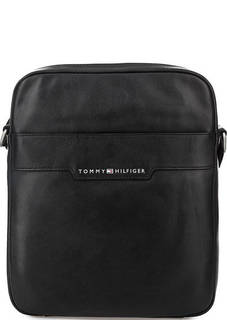 Кожаная сумка с одним отделом Tommy Hilfiger