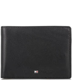 Кожаное портмоне с логотипом бренда Tommy Hilfiger