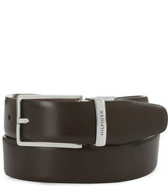 Двусторонний ремень из натуральной кожи Tommy Hilfiger