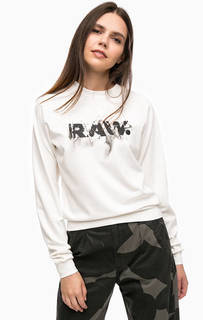 Свитшот из вискозы с принтом G Star RAW