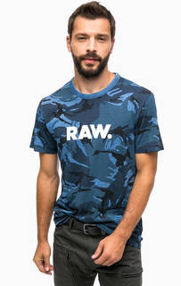 Футболка с камуфляжным принтом G Star RAW