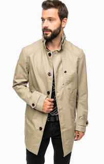 Бежевый тренчкот из хлопка G Star RAW