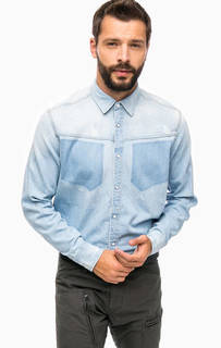 Рубашка из денима на кнопках G Star RAW