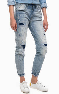 Джинсы бойфренд с заплатами G Star RAW