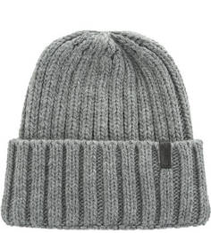 Серая шапка крупной вязки Wrangler