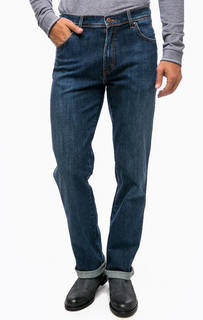 Прямые джинсы синего цвета Wrangler