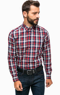 Приталенная рубашка в клетку с карманом Wrangler