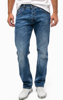 Прямые джинсы с застежкой на болты Guess