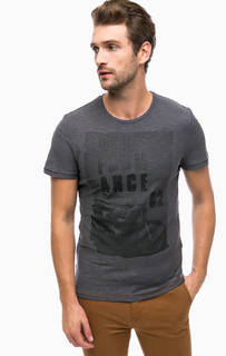 Футболка из хлопка с круглым вырезом Tom Tailor