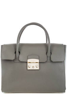 Кожаная сумка с откидным клапаном Furla