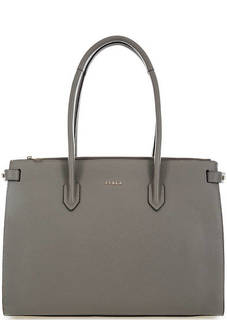 Сумка из мягкой кожи с длинными ручками Furla
