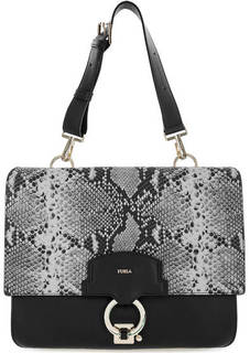 Кожаная сумка с откидным клапаном Furla