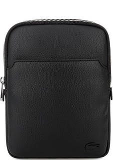 Маленькая черная сумка через плечо Lacoste